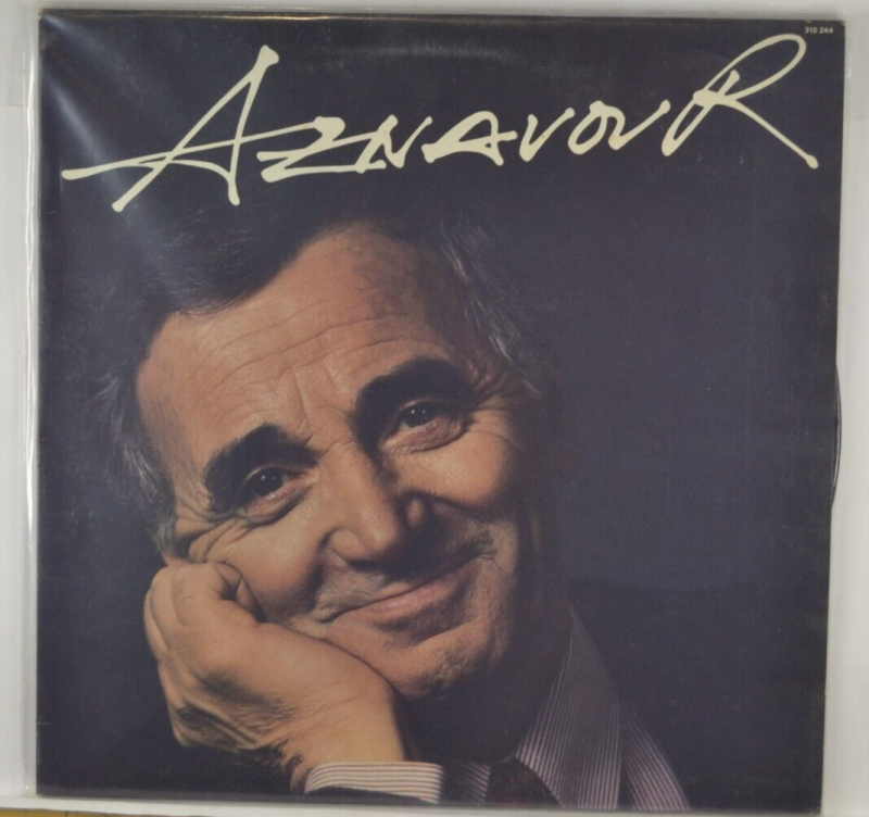 Ich trinke Charles Aznavour - 33 U/min Vinyl-Schallplatte