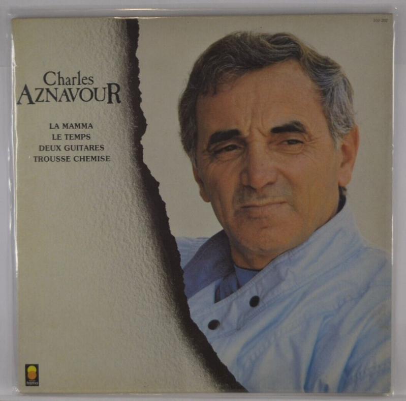 La Mamma Charles Aznavour – Vinyl-Schallplatte mit 33 U/min