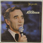 Charles Aznavour gold record - 33 rpm vinyl record