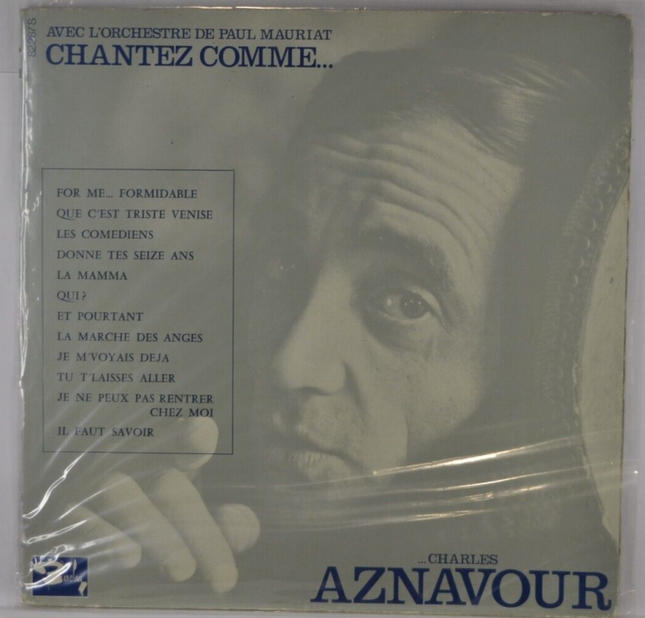 L'Orchestre De Paul Mauriat for me formidable chantez comme Charles Aznavour - disque vinyle 33 tours