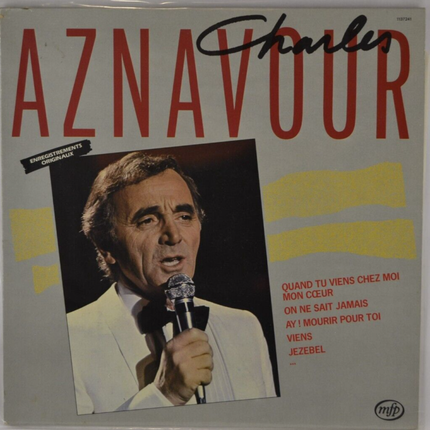 When you come to my house, my love, Charles Aznavour - 33 rpm vinyl record