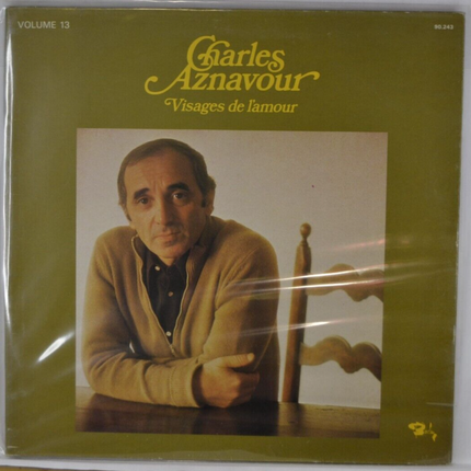 Face of Love Charles Aznavour - Volume 13 - 33 rpm vinyl record