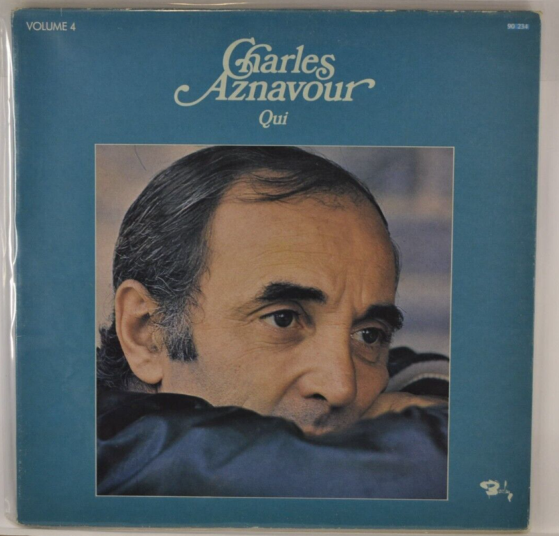 Wer? Charles Aznavour – Band 4 – 33 U/min Vinyl-Schallplatte