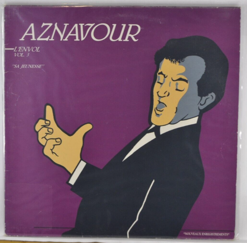 Charles Aznavours Flight – Band 3 – 33 U/min Vinyl-Schallplatte