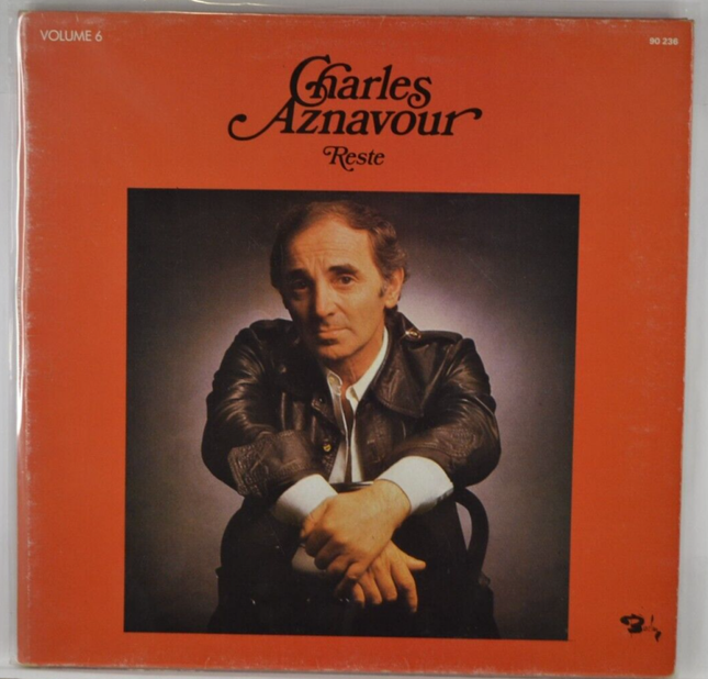 reste - Charles Aznavour - volume 6 - disque vinyle 33 tours