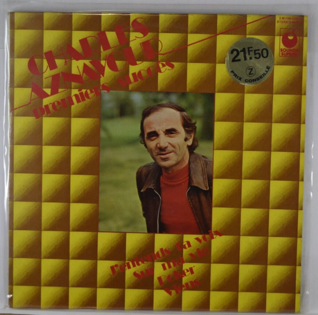 premiers succès - Charles Aznavour - disque vinyle 33 tours