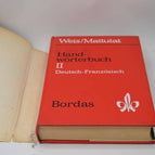 Weis mattutat German French - T2 - wörterbuch dictionary - 1968 - book