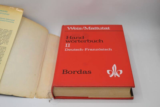 Weis mattutat Deutsch Französisch - T2 - Wörterbuch Wörterbuch - 1968 - Buch