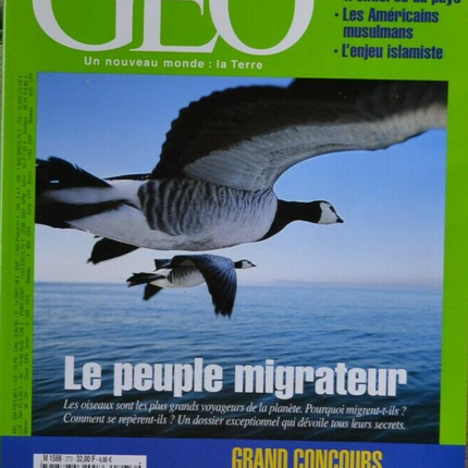 le peuple migrateur - geo - n°273 - revue - Geo magazine