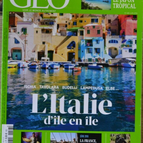 l'italie d'île en île - geo - n°448 - revue - Geo magazine