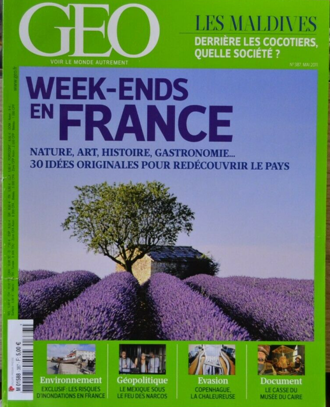 week-ends en France - geo - n°387 - revue - Geo magazine