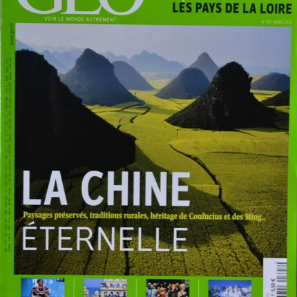 la chine éternelle - geo - n°397 - revue - Geo magazine