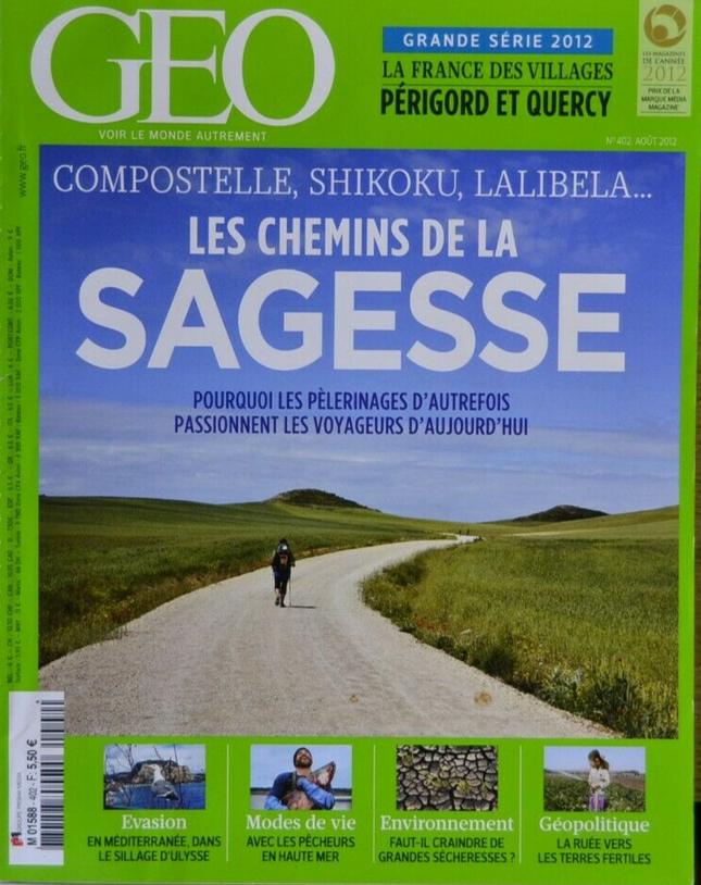 les chemins de la sagesse - geo - n°402 - revue - Geo magazine