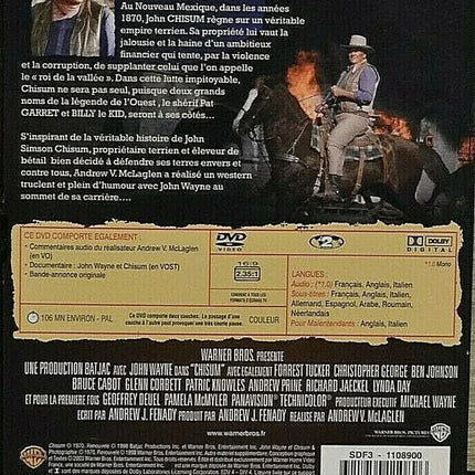DVD - Chisum - John Wayne