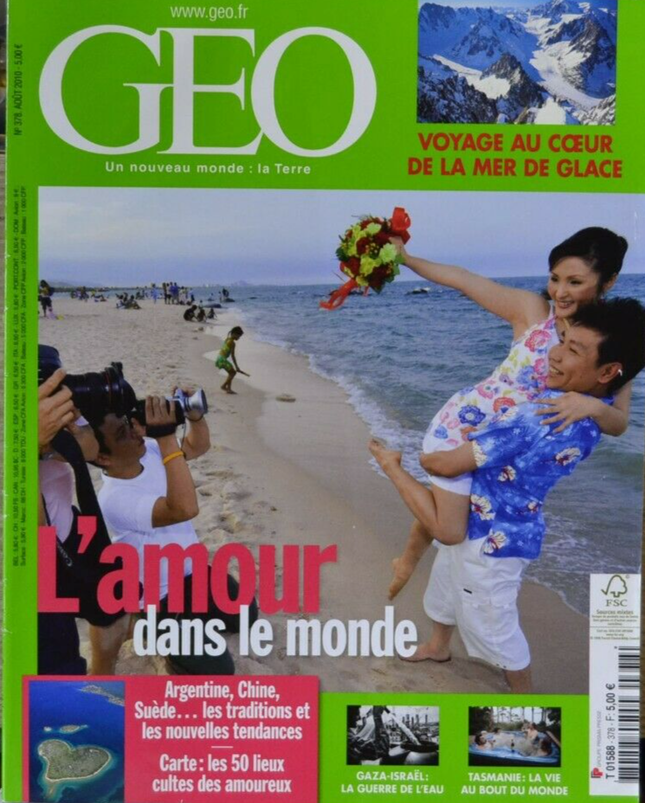 l'amour dans le monde - geo - n°378 - revue - Geo magazine