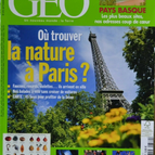 ou trouver la nature à paris - geo - n°379 - revue - Geo magazine
