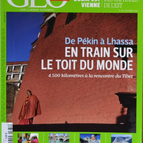de pékin à Lhassa en train sur le toit du monde - geo - n°381 - revue - Geo magazine