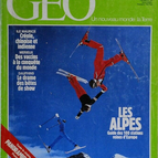 les alpes - geo - n°83 - revue - Geo magazine