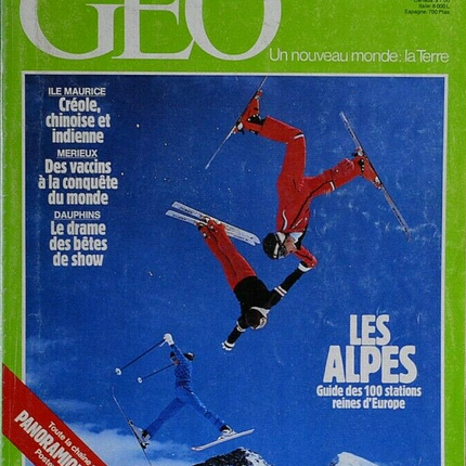 les alpes - geo - n°83 - revue - Geo magazine