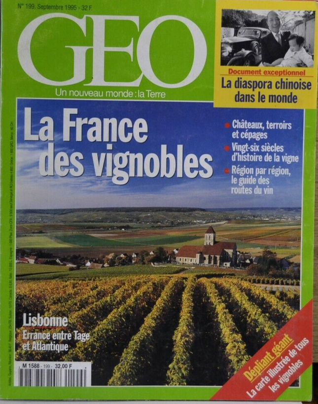 la France des vignobles - geo - n°199 - revue - Geo magazine