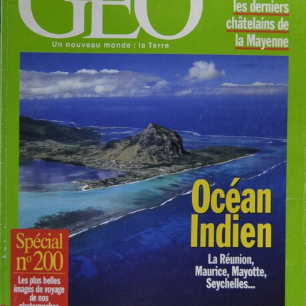 océan indien - geo - n°200 - revue - Geo magazine