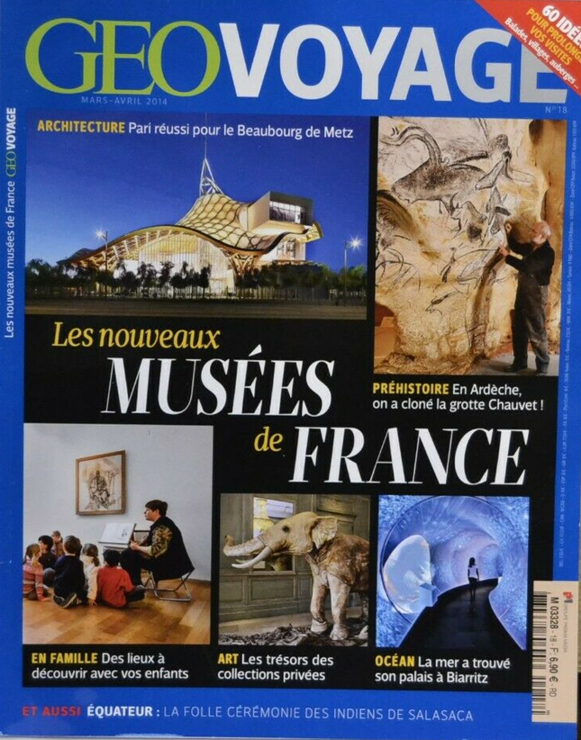 les nouveaux musées de france - geo - n°18 - voyage - revue - Geo magazine