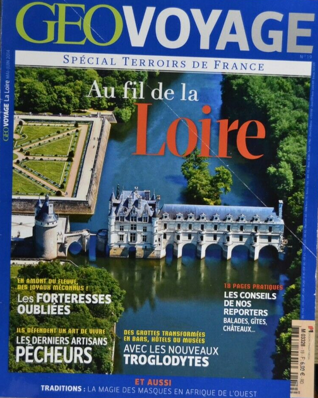 au fil de la Loire - geo - n°19 - voyage - revue - Geo magazine