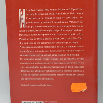 Die Rückkehr des Hooligans – Ein Leben – Norman Manea – Buch