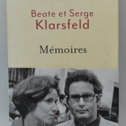 Memoirs - Beate and Serge Klarsfeld - book