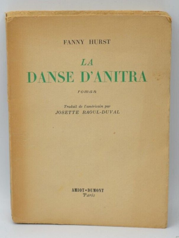 Anitra's Dance - Fanny Hurst - 1949 - Buch