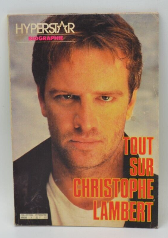 Tout sur Christophe Lambert - Hyperstar biographie- livre