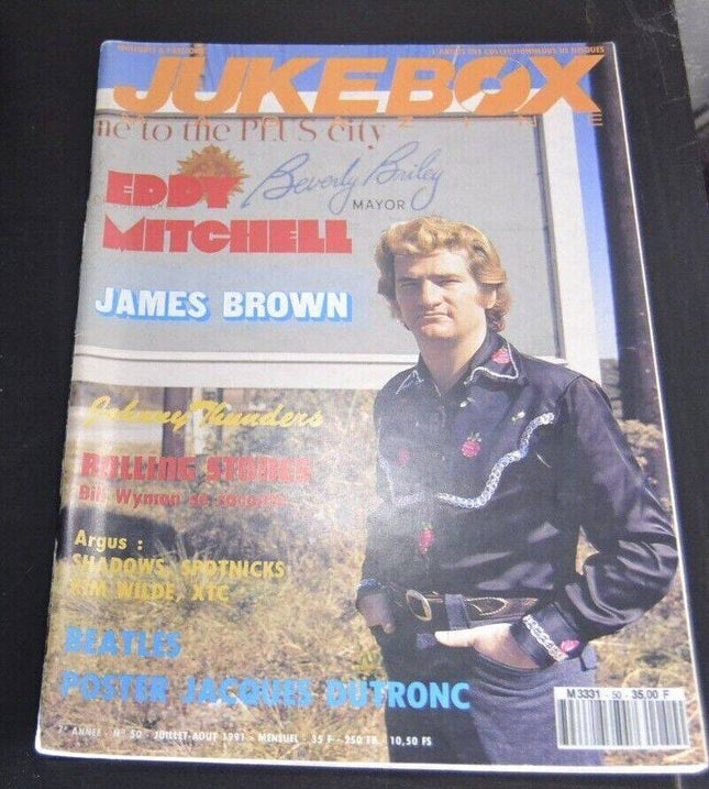 jukebox magazine Eddy Mitchell - n° 50