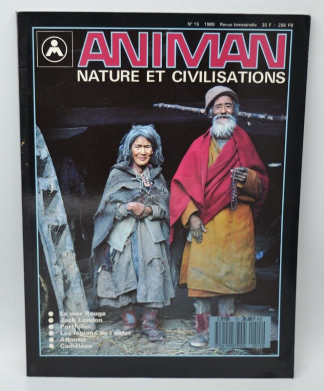 revue magazine animan nature et civilisation - N°15 - 1989