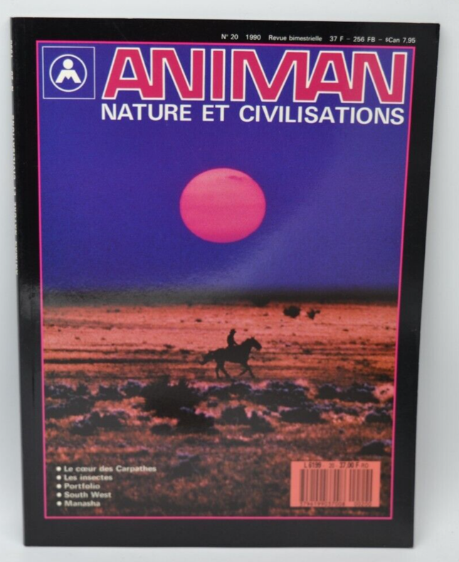 revue magazine animan nature et civilisation - N°20 - 1990