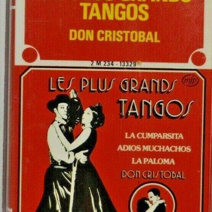 Audiokassette K7 – Die größten Tangos von Don Cristobal