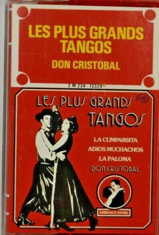 audio cassette k7 - the greatest tangos Don Cristobal