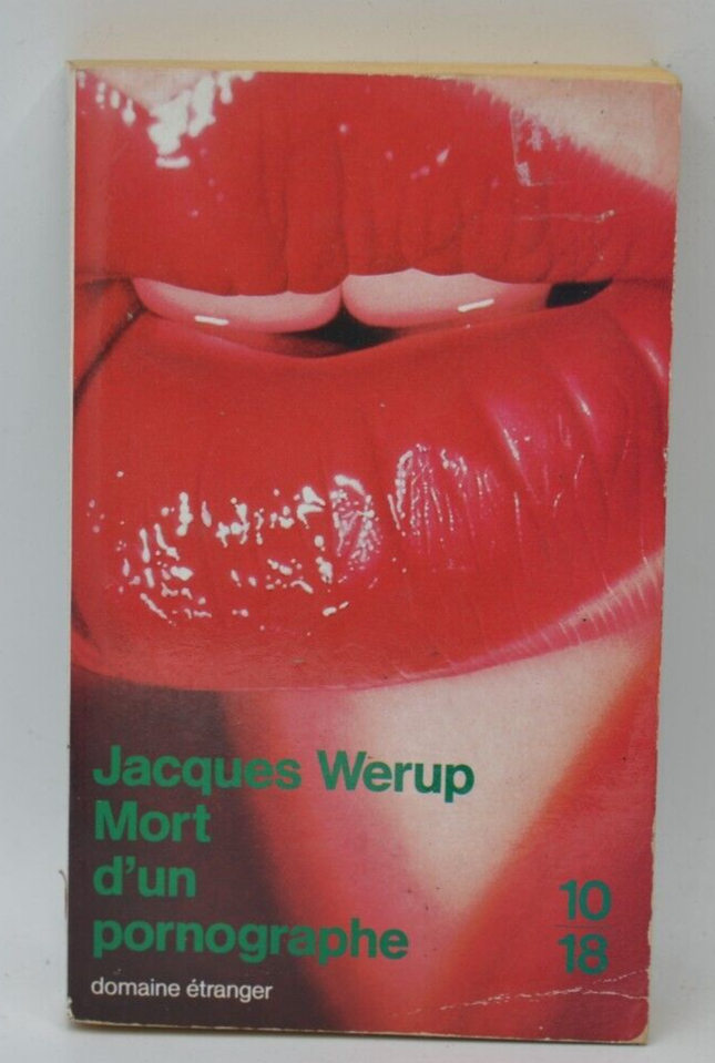 Death of a Pornographer - Jacques Werup - book