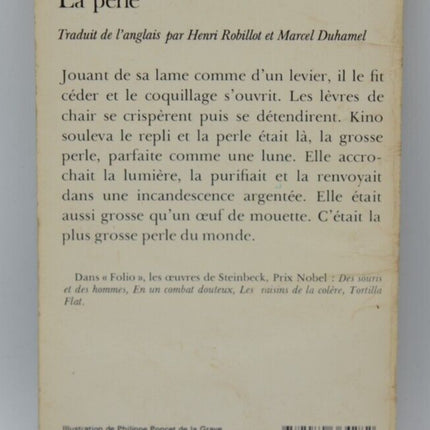 Die Perle - Steinbeck - Buch