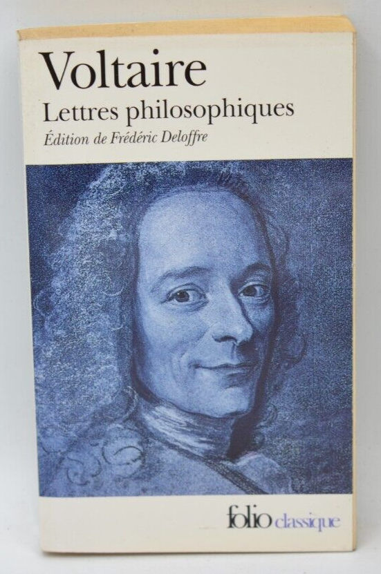 Lettres philosophiques - Voltaire - livre