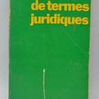 Lexique de termes juridiques - Dalloz - livre