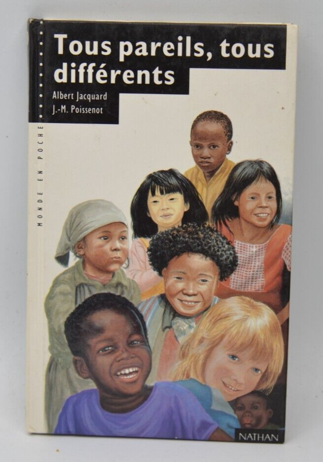 Tous pareils tous différents - Jacquard Poissenot - livre