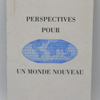 Perspectives pour un monde nouveau - Octave Prour - livre