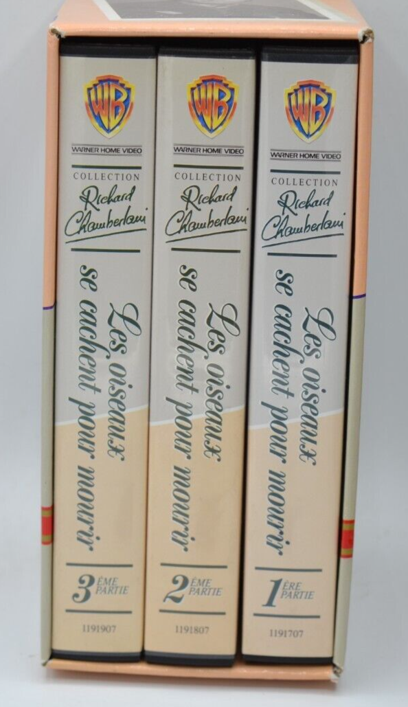 Birds Hide to Die Box Set - VHS-Videokassette K7