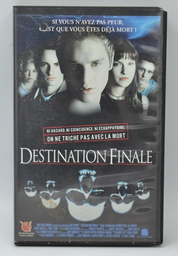 Destination finale - cassette vidéo vhs K7