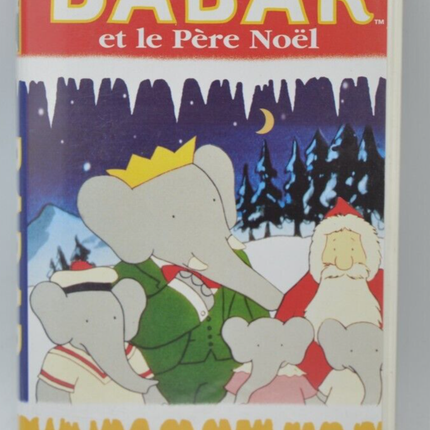 Babar et le père noël- cassette vidéo vhs K7