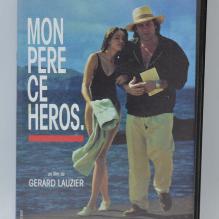 My Father, the Hero - Gérard Depardieu - VHS Video Cassette K7