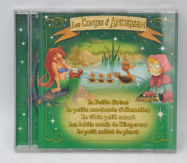 Les contes d' Andersen - petite sirène petit canard soldat de plomb - CD