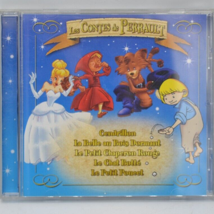 Les contes de Perrault - cendrillon chat botté petit poucet bois dormant - CD