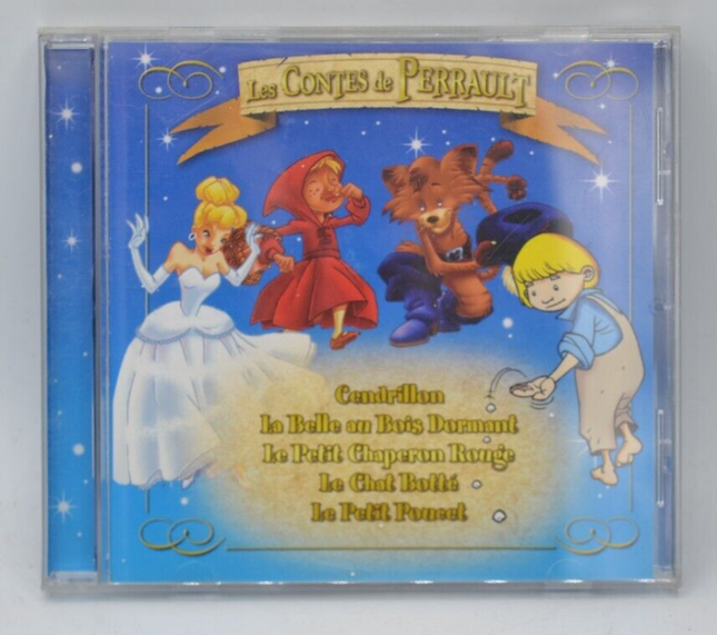 Les contes de Perrault - cendrillon chat botté petit poucet bois dormant - CD