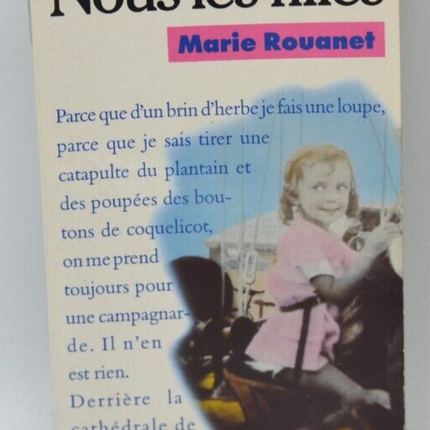Nous les filles - Marie Rouanet - livre
